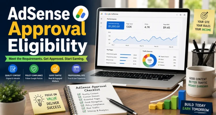 AdSense approval eligibility