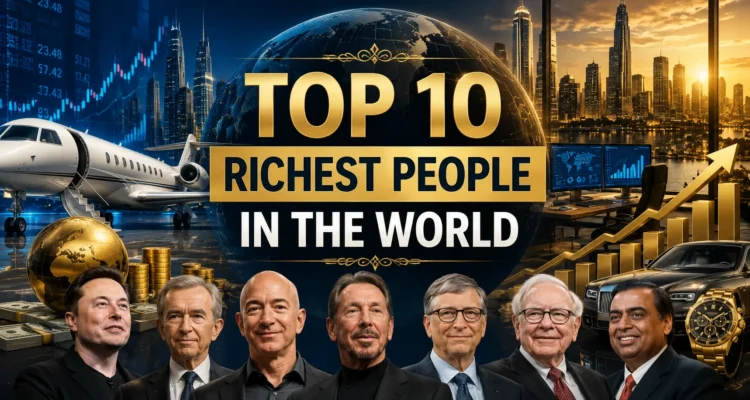 Top 10 Richest People in the World and Their Net Worth