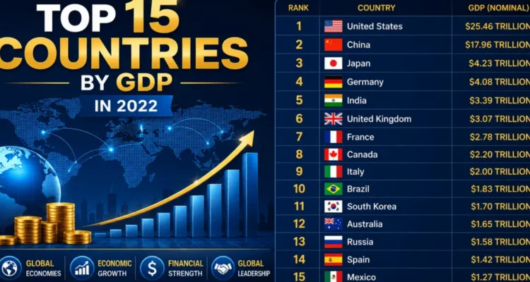 Top Countries by GDP in 2022: 15 Largest Economies in the World 5 top countries by gdp