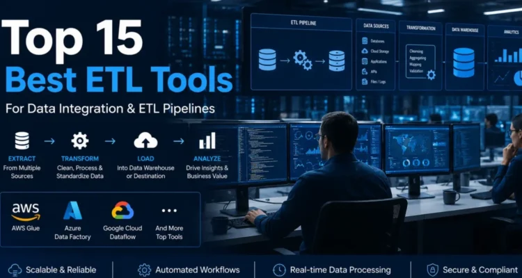 Top 15 Best ETL Tools for Data Integration and Data Pipelines