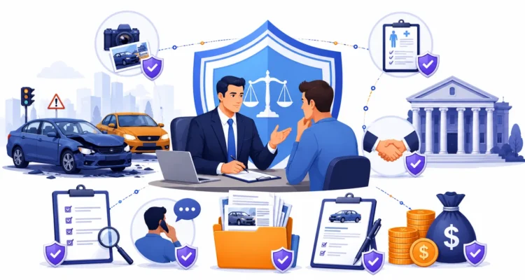 Best Car Accident Lawyer: How to Choose the Right Legal Expert After an Accident 1 Best car accident lawyer helping a client after a serious vehicle accident