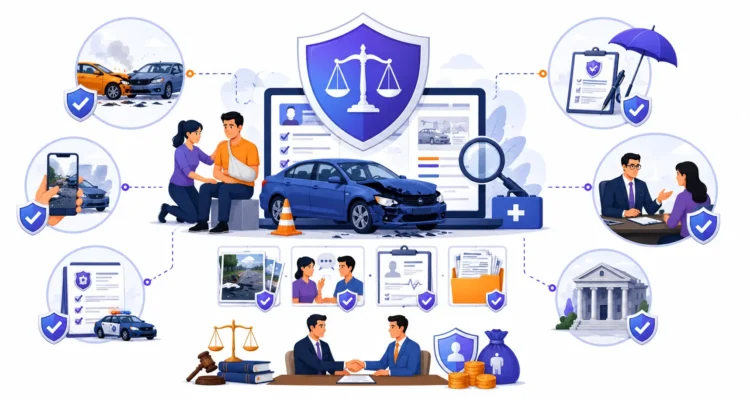 Car accident legal resource center for accident claims insurance and legal help