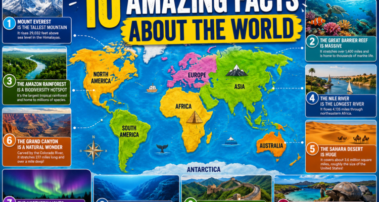 10 Amazing Facts About the World That Will Surprise You 1 facts about the world