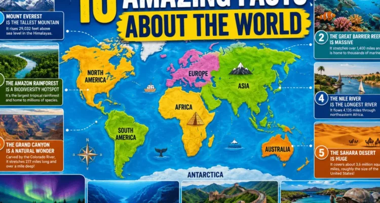 10 Amazing Facts About the World That Will Surprise You 1 facts about the world