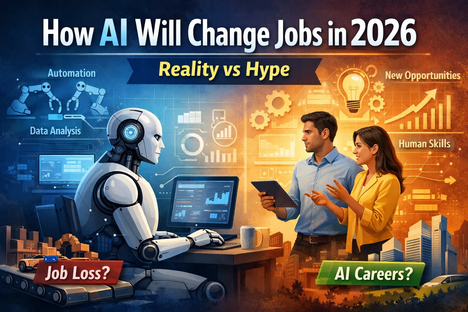 How AI Will Change Jobs in 2026: Reality vs Hype 1 AI