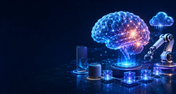 Technology and AI guide showing major AI and digital trends shaping 2026